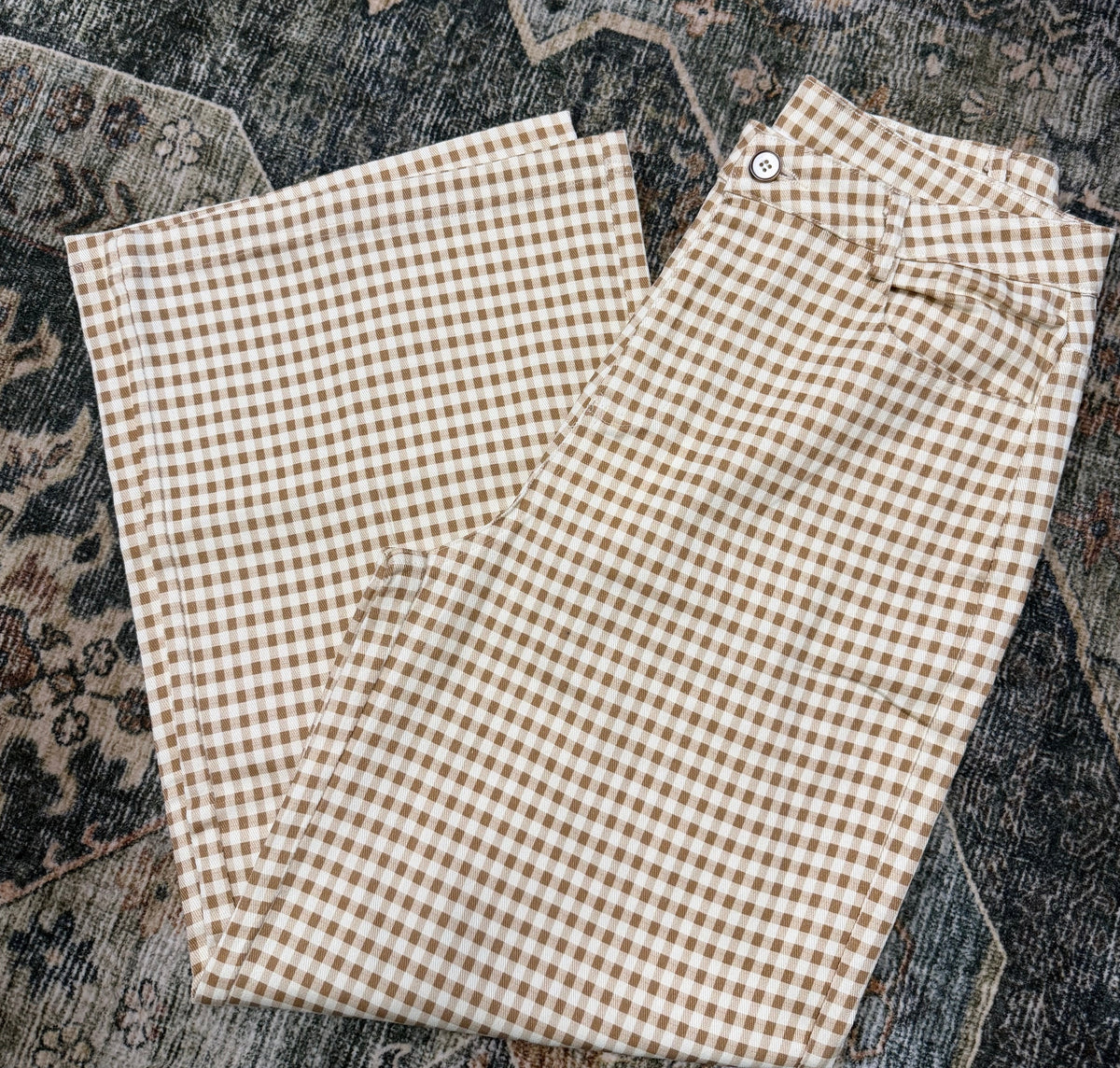 Sweet Tea Gingham Pant