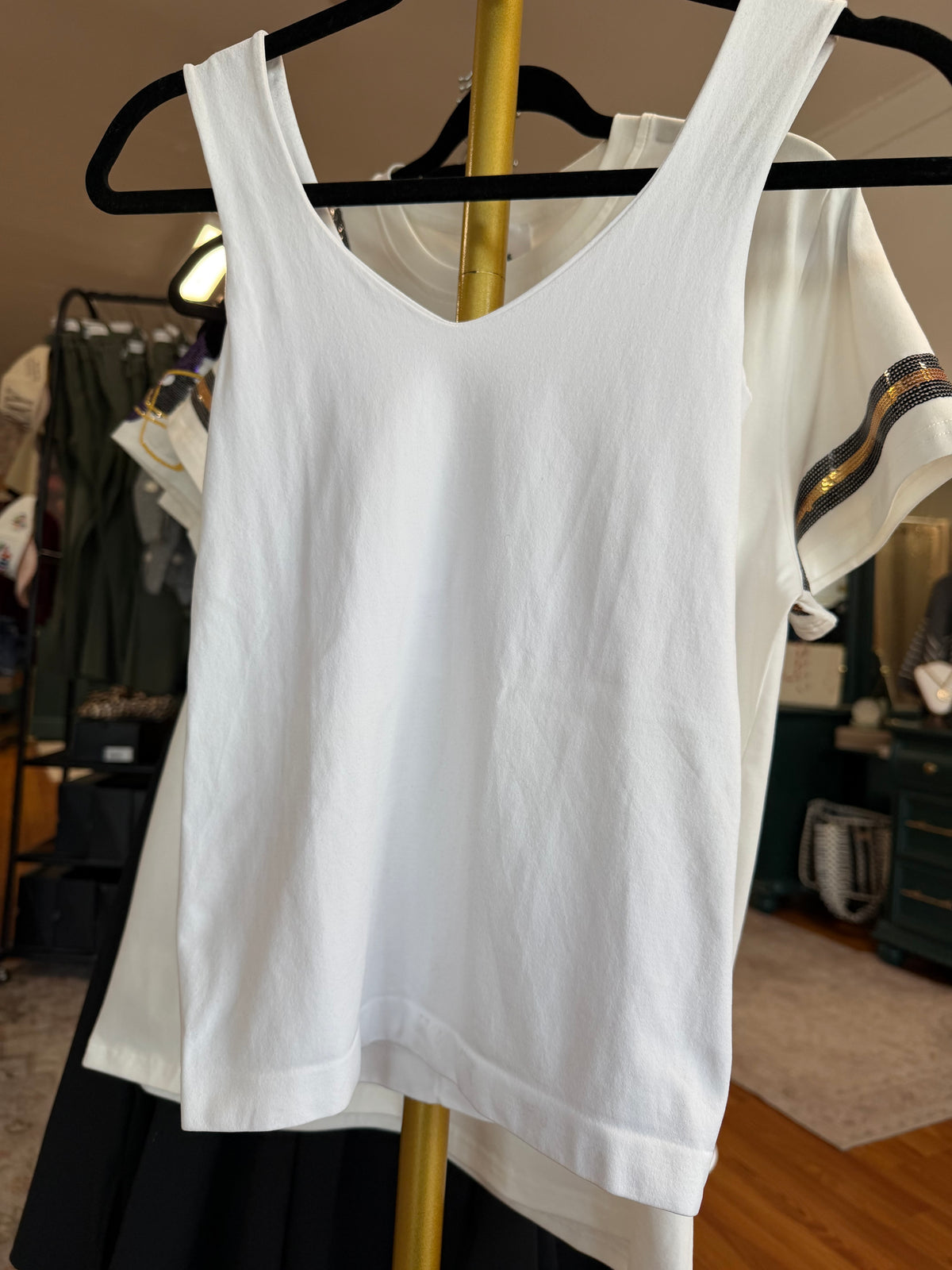 NikiBiki Sweetheart Tank- White