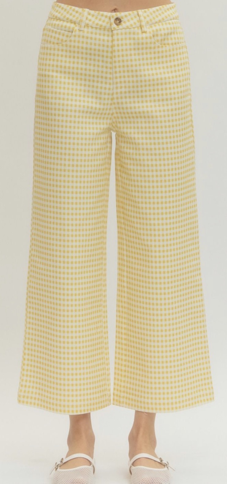 Daisy Days Gingham Pant