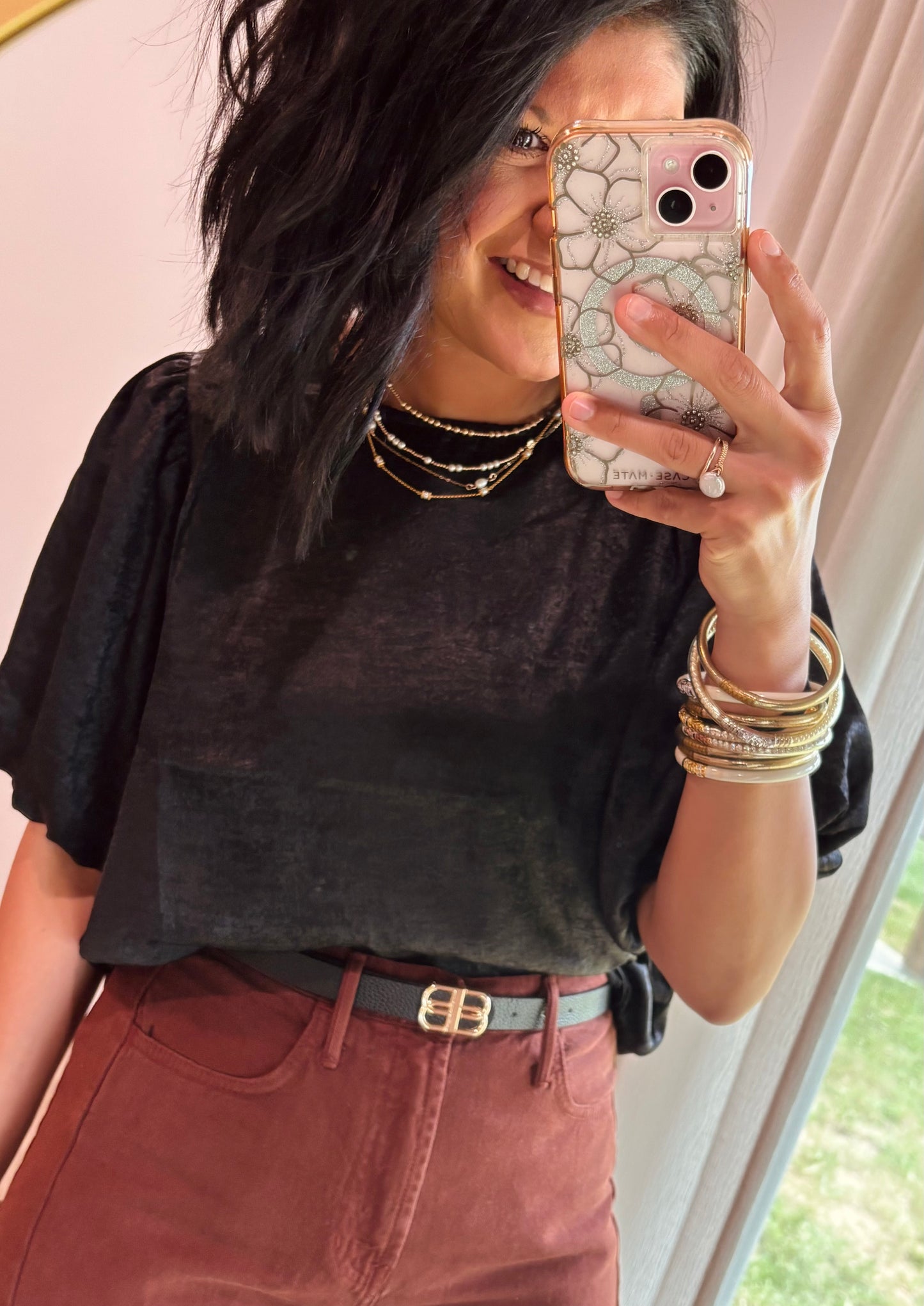 Shimmer & Shine in Effortless Style- Black