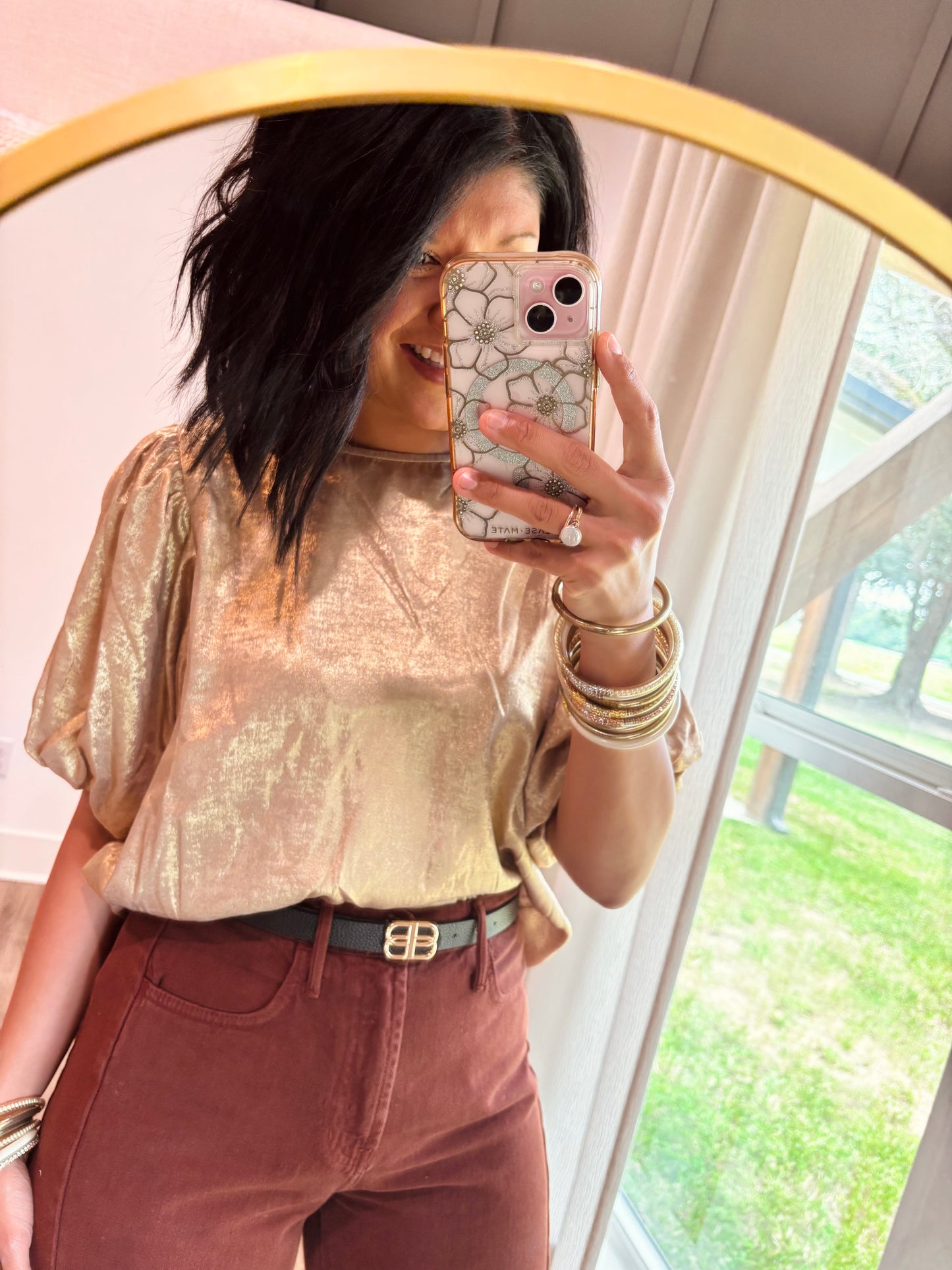 Shimmer & Shine in Effortless Style- Gold