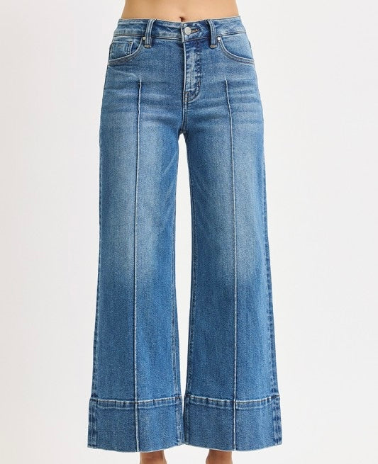 Medium Pin-Tuck Tummy Control Jeans