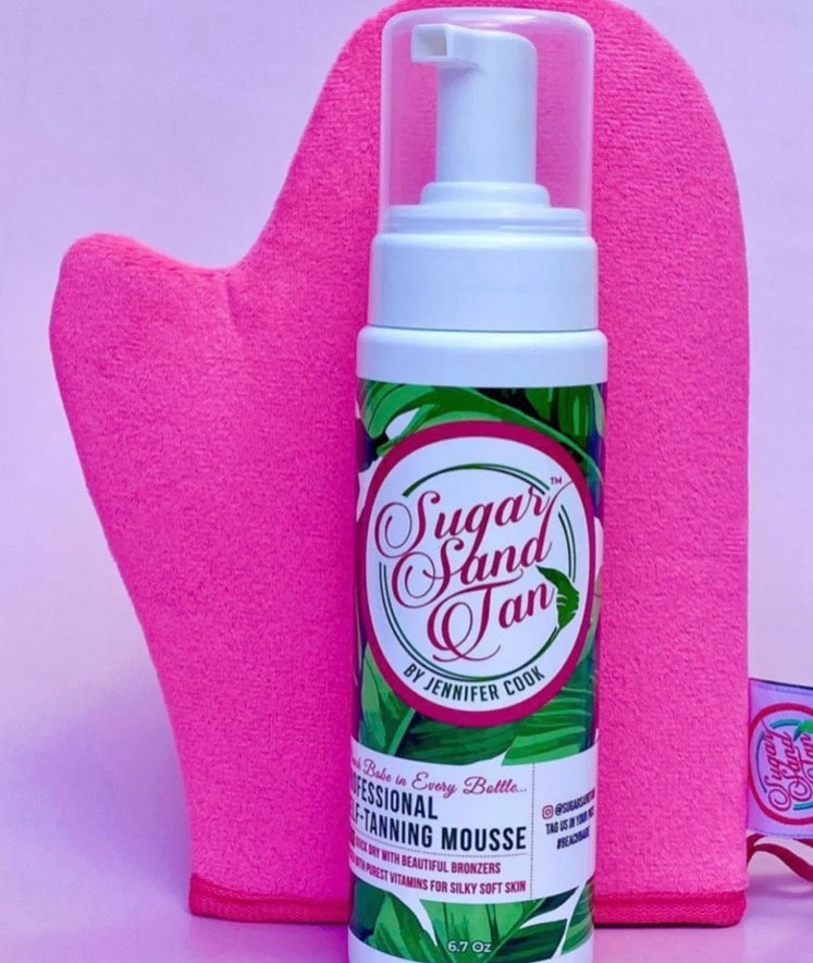 Sugar Sand Tan•SELF TAN W/MITT