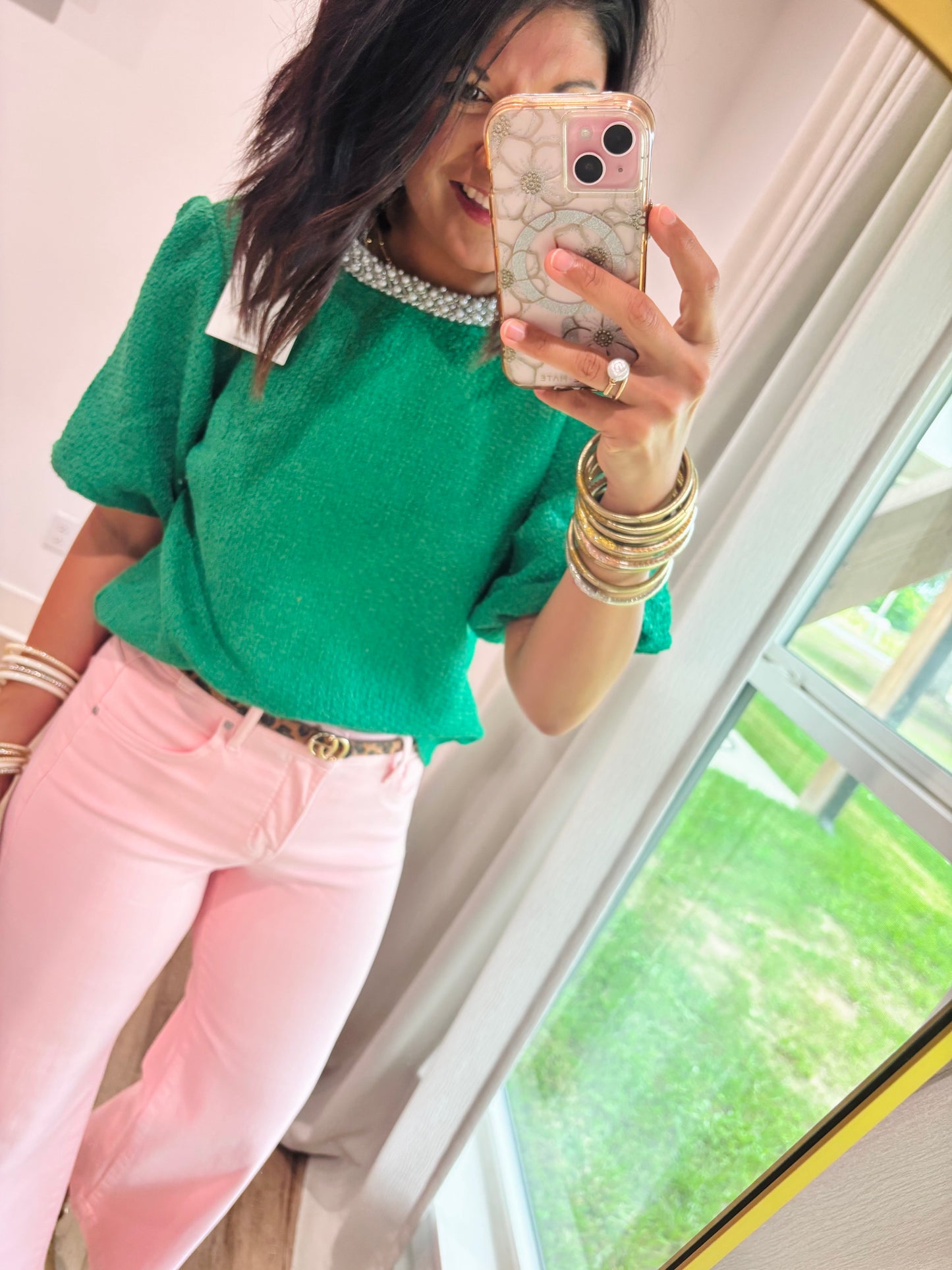 Pearl of my dreams Green Top