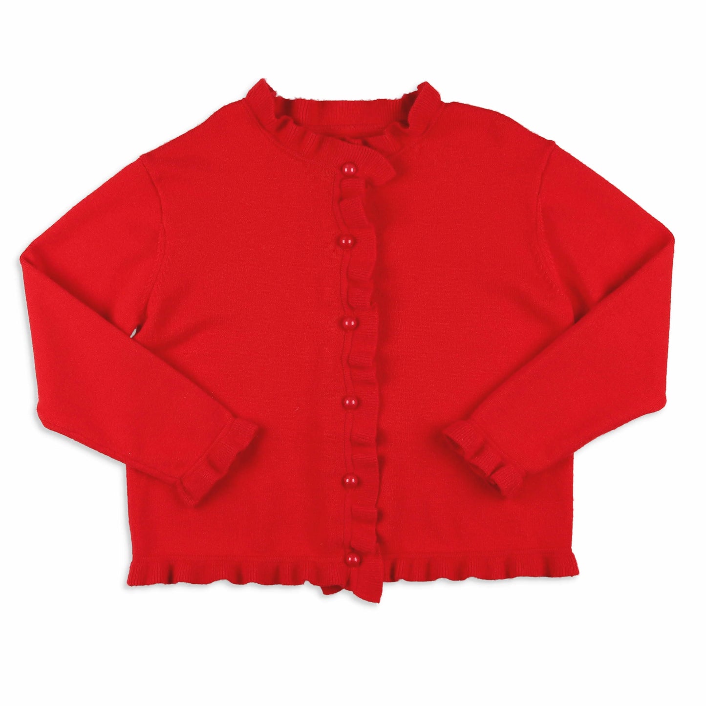 Girls Ruffle Sweater