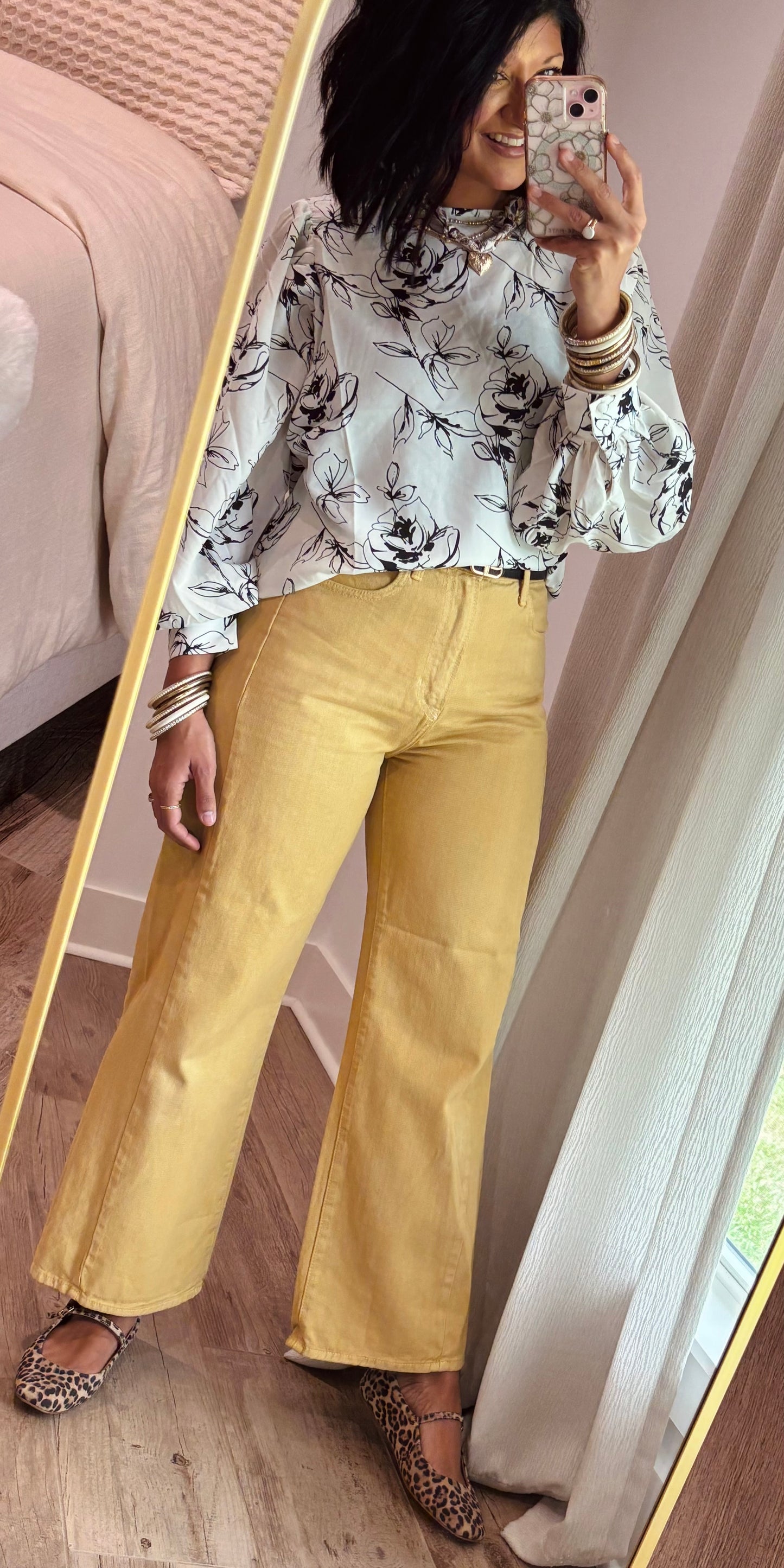 Chic White Floral