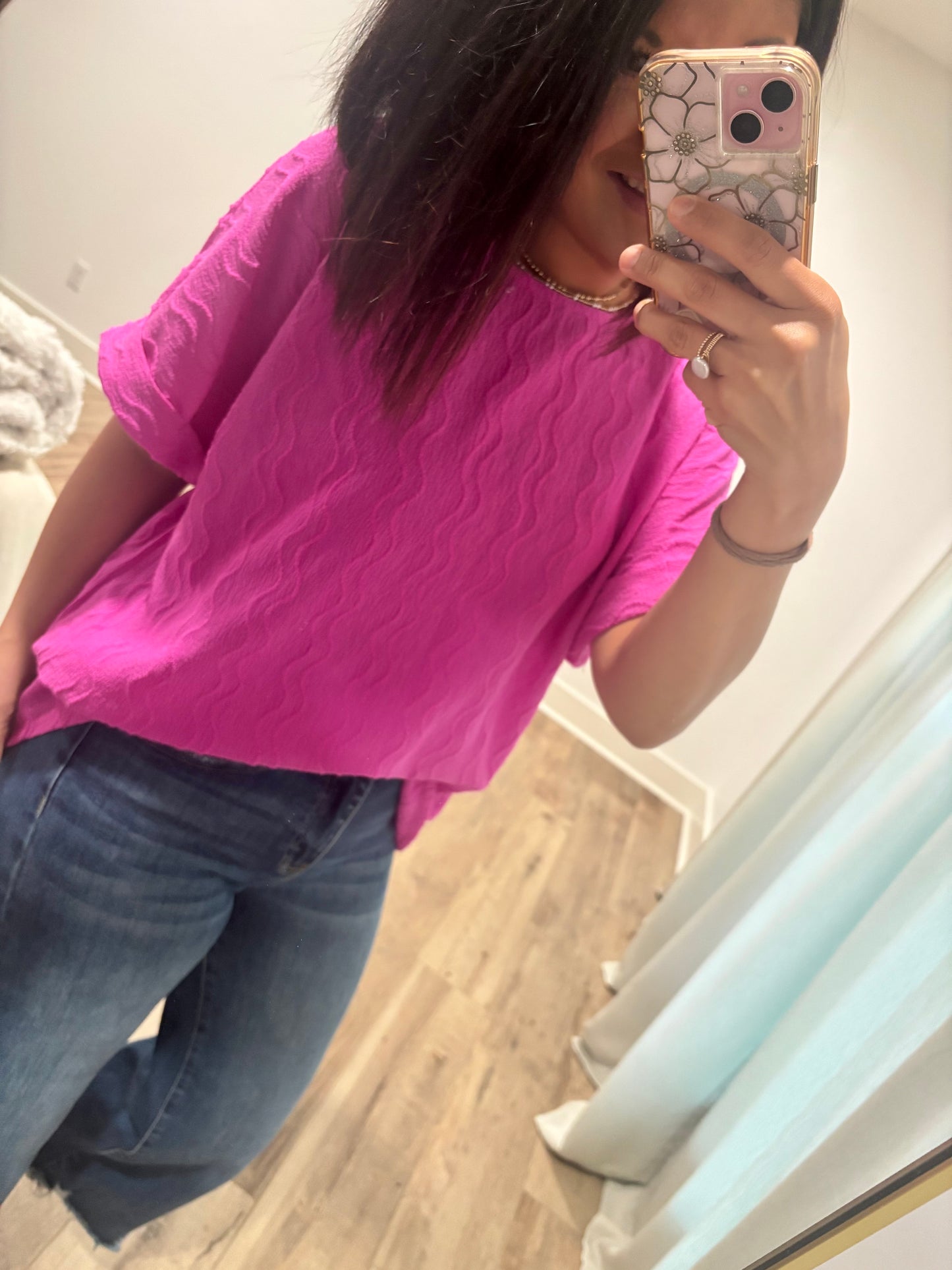 The Textured Victoria top.