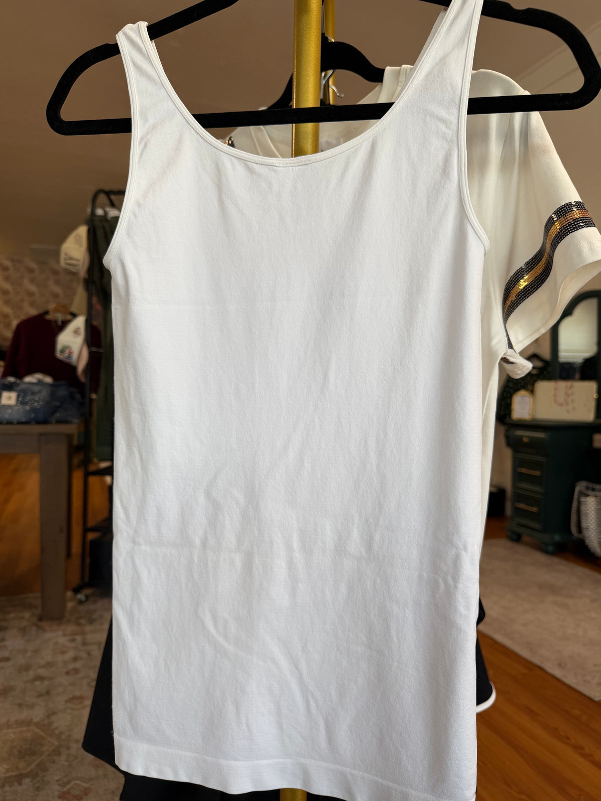 NikiBiki Signature Tank- White