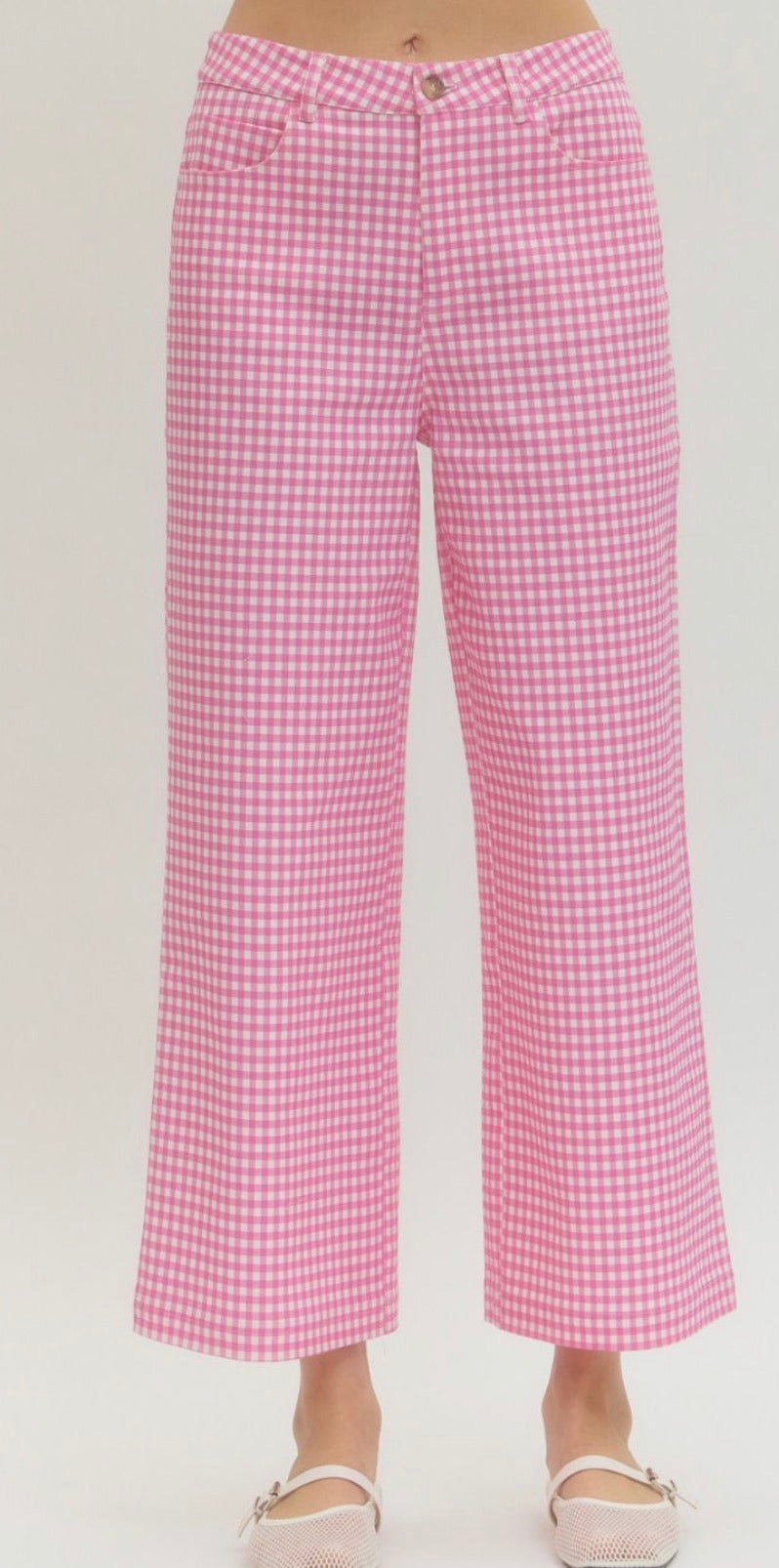 Petal Pop Gingham Pant