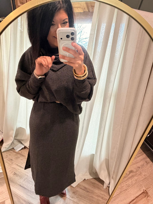 The Heathered Haven Two-Piece Set