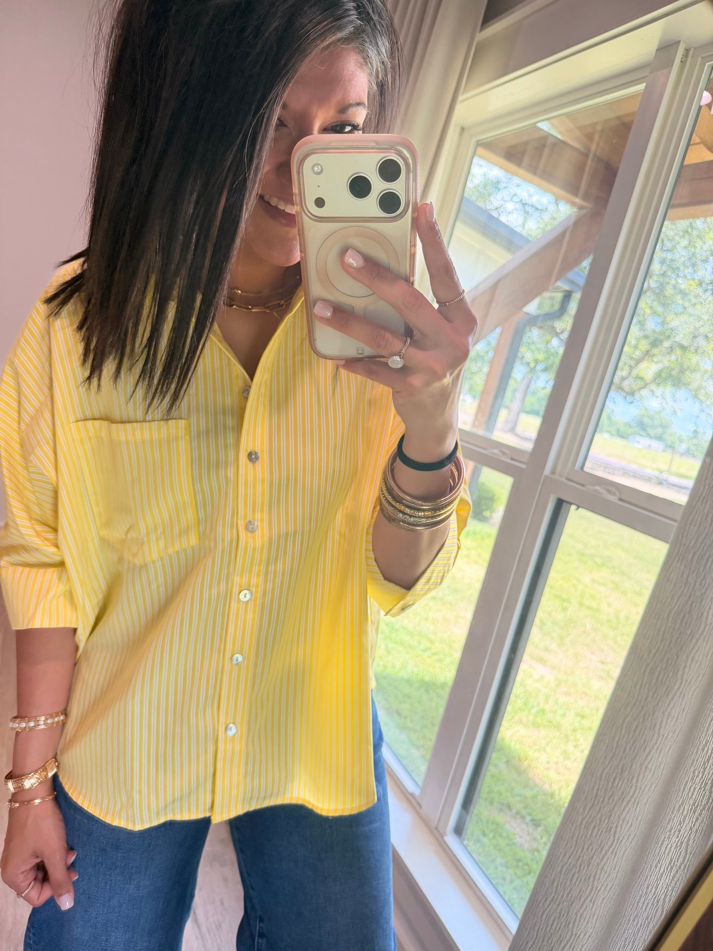 Sunshine stroll top