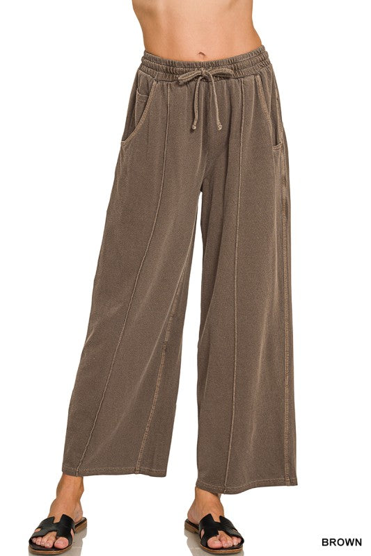 Free Spirit Pants-BROWN