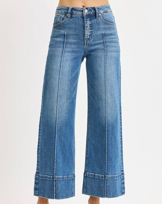 Medium Pin-Tuck Tummy Control Jeans