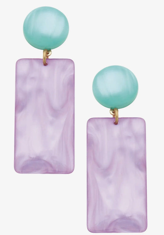 Sophie Marbled Earrings
