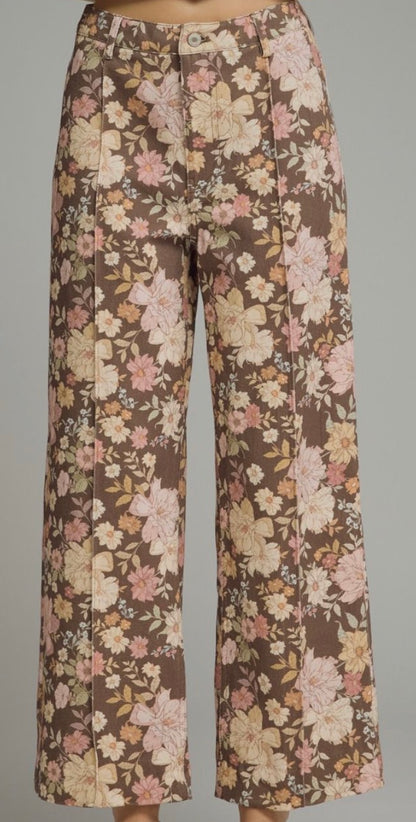Mocha Bloom Pants