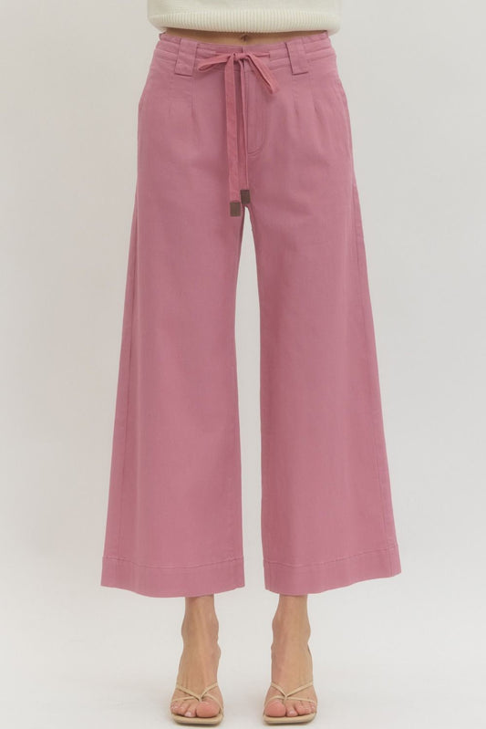The Kayte Wide Leg- PINK
