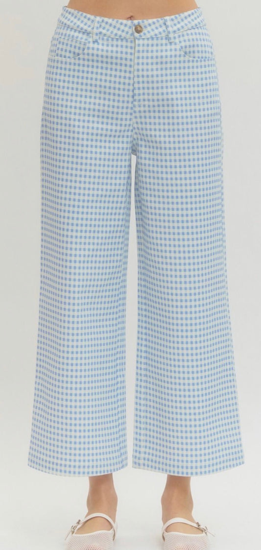 Bluebell Gingham Pant