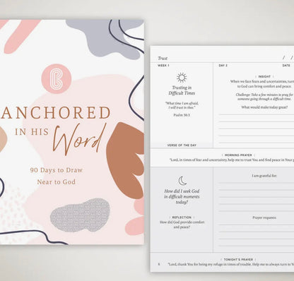 Anchored in HIS Word- 90 day devotional