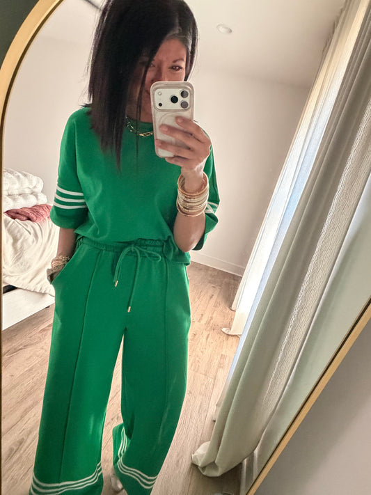 Sporty Chic Set- Green