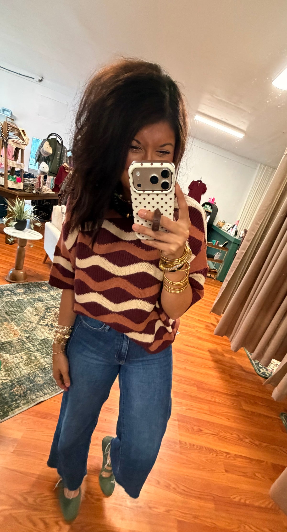 Autumn Waves Sweater
