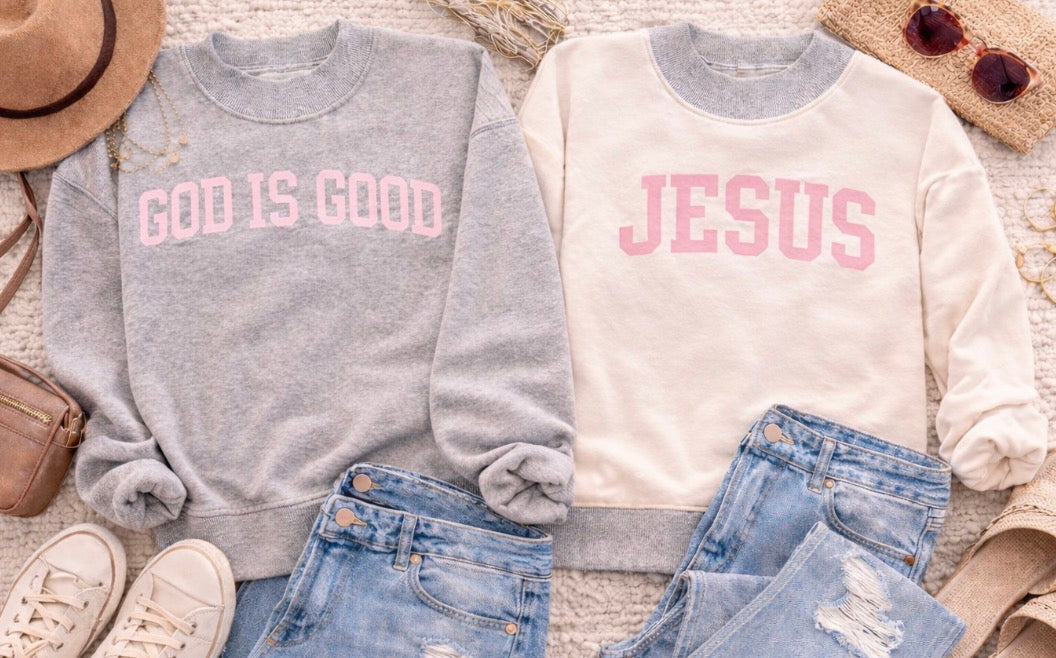 Mock Neck-Reversible- FAITH