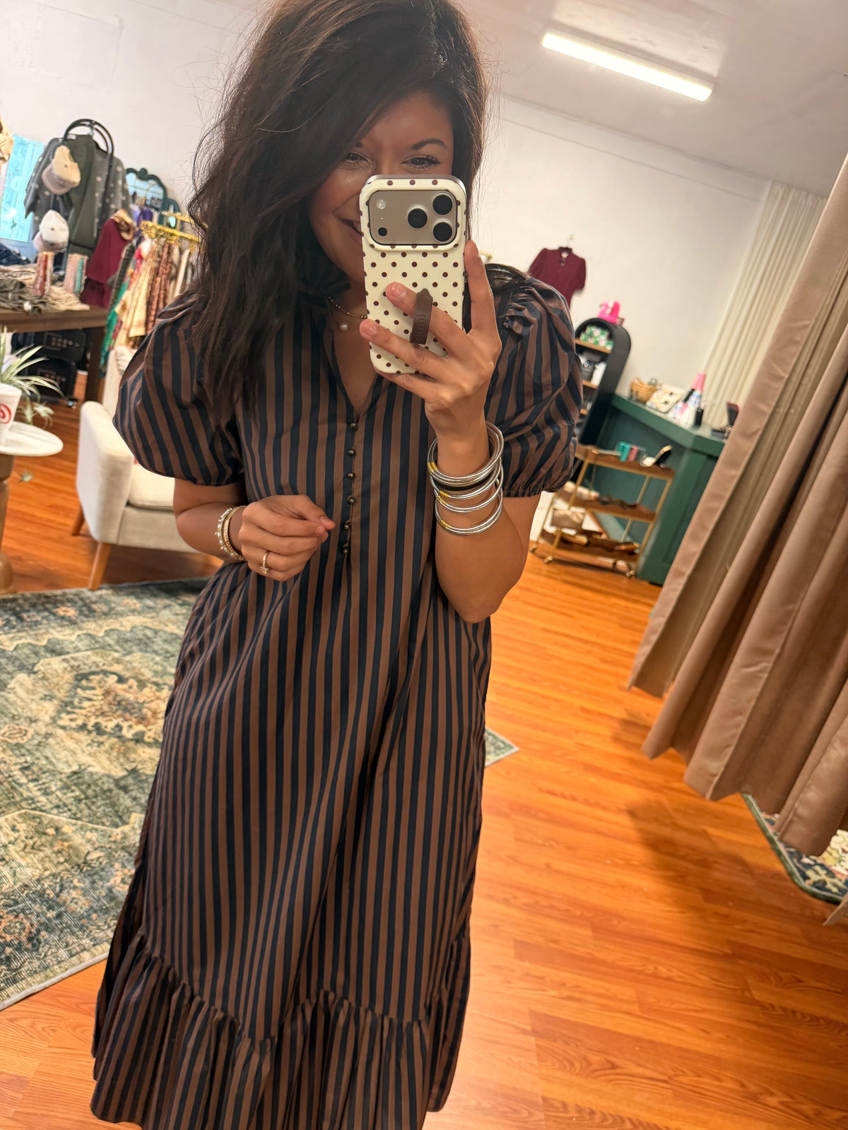 Autumn Avenue Midi Dress