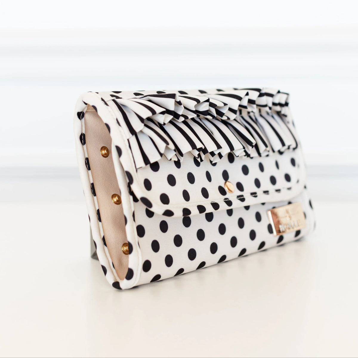 Ruffle Jewelry Holder- POLKA DOT