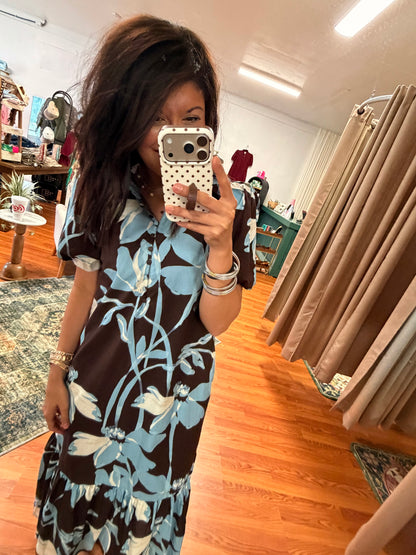 Southern Blooms Midi Dress