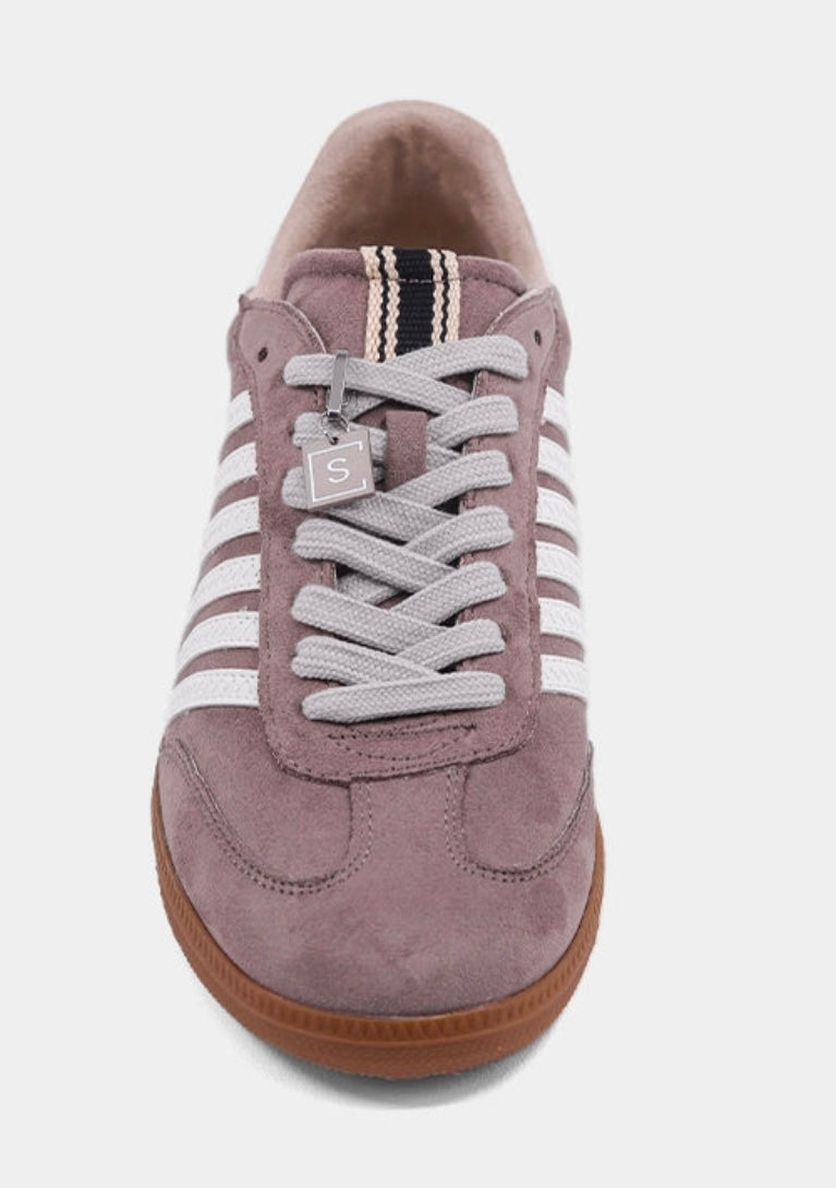 Stevie-Taupe Suede