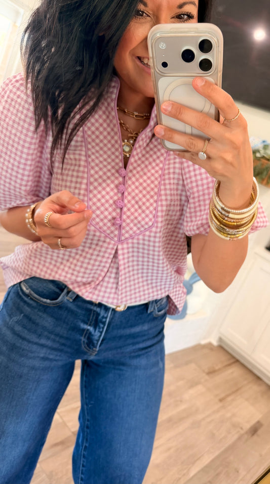 Old Town Charm- Baby Pink