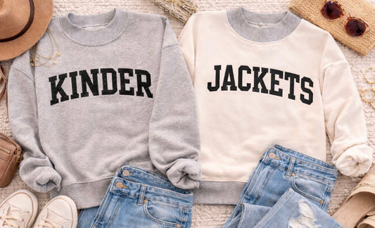 Kinder Mock Neck-Reversible- Black