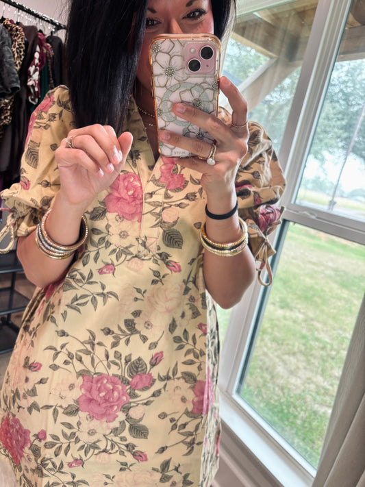 Sunset Claire Denim Dress