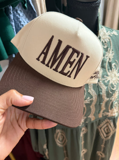 Amen- Faith over Fear Hat