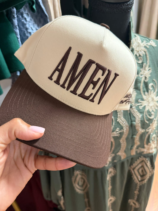 Amen- Faith over Fear Hat