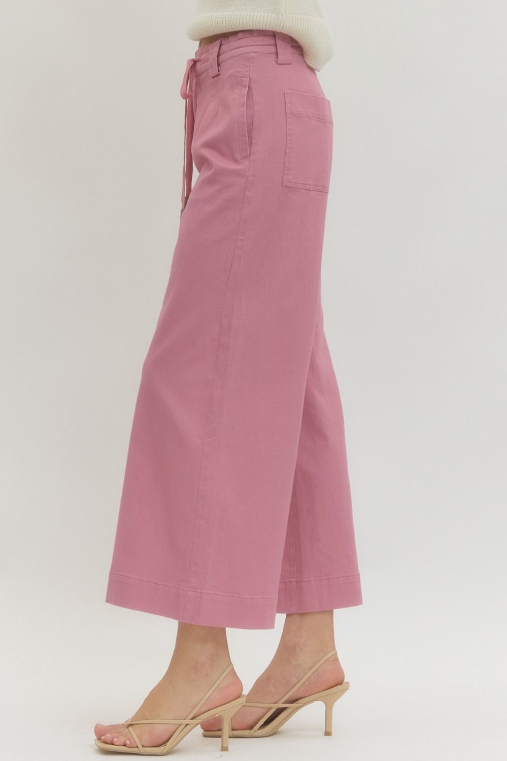 The Kayte Wide Leg- PINK