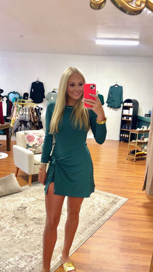 The Clubhouse Athletic Dress- TEAL