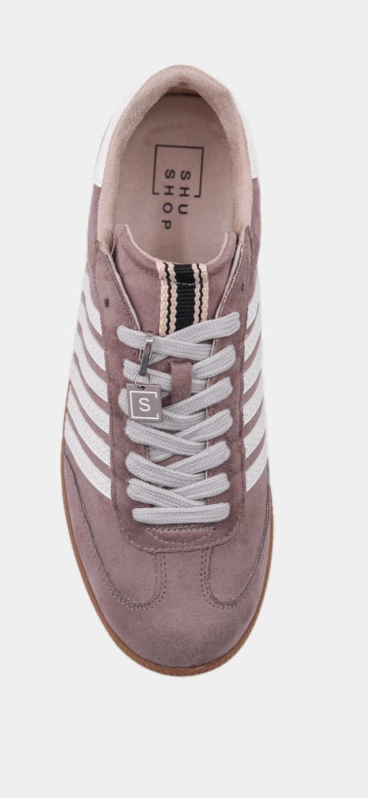 Stevie-Taupe Suede