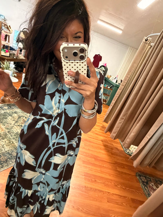 Southern Blooms Midi Dress