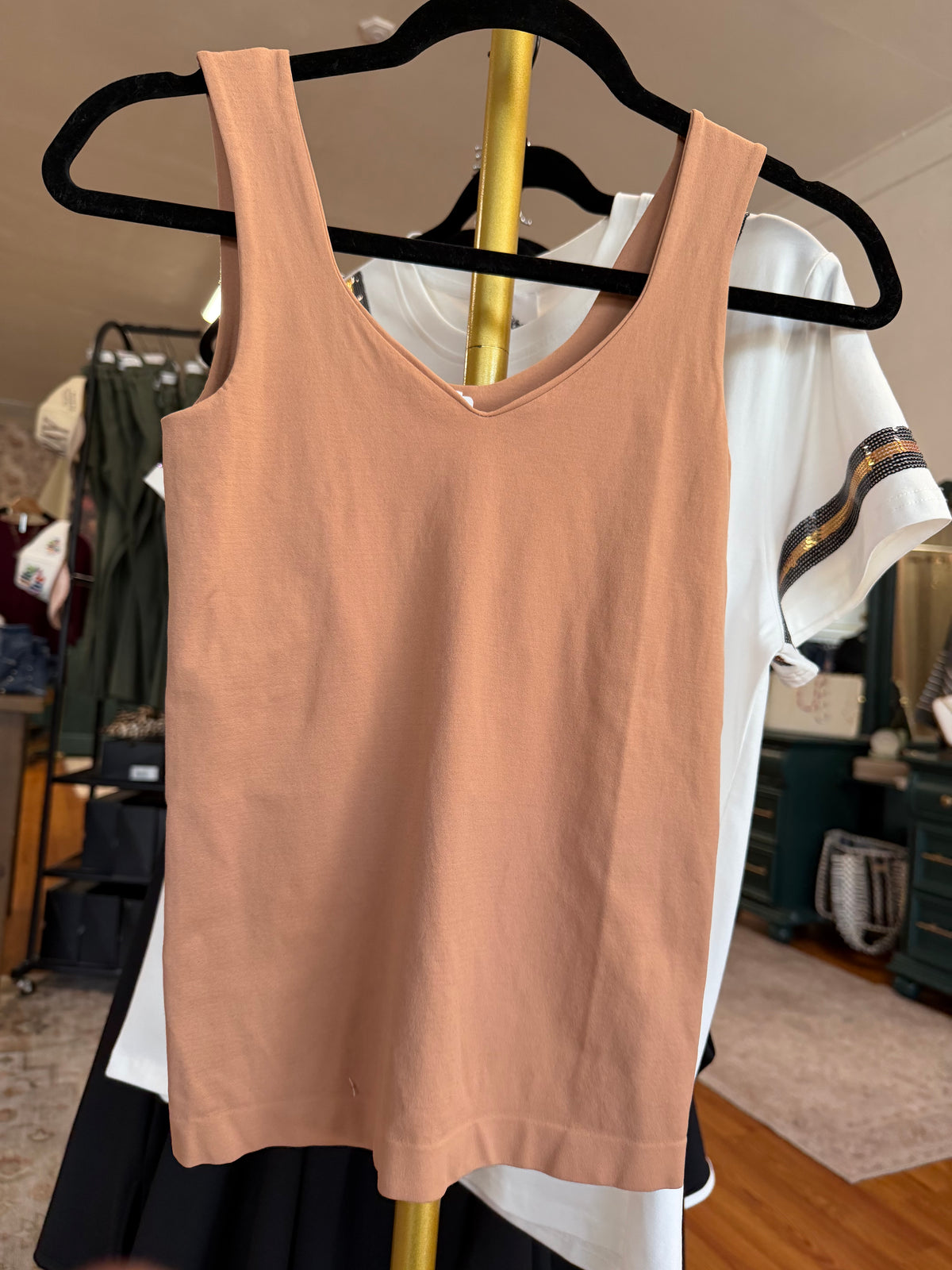 NikiBiki Sweetheart Tank- Mocha