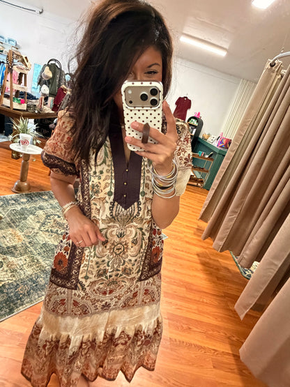 Vintage Soul Midi Dress