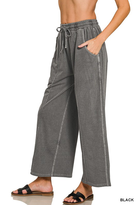 Free Spirit Pants-BLACK