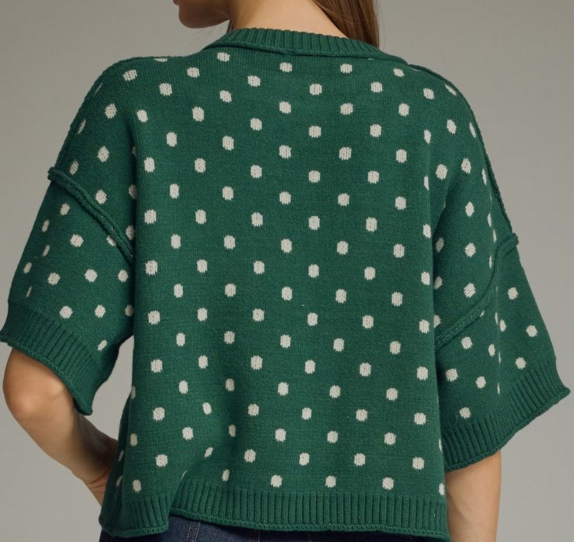 Poppy Dot Top