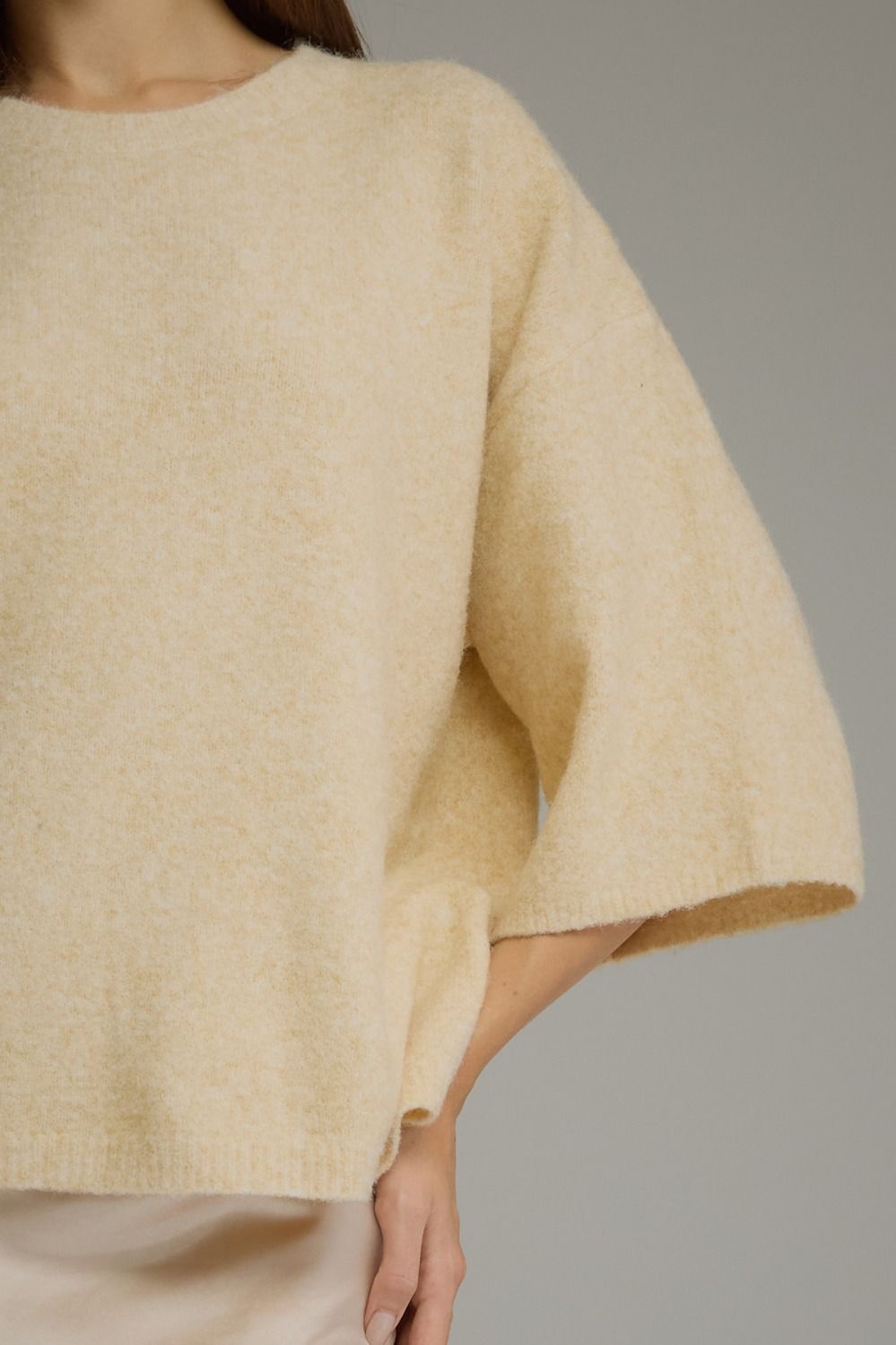 The Perfectly Polished Sweater-CREAM