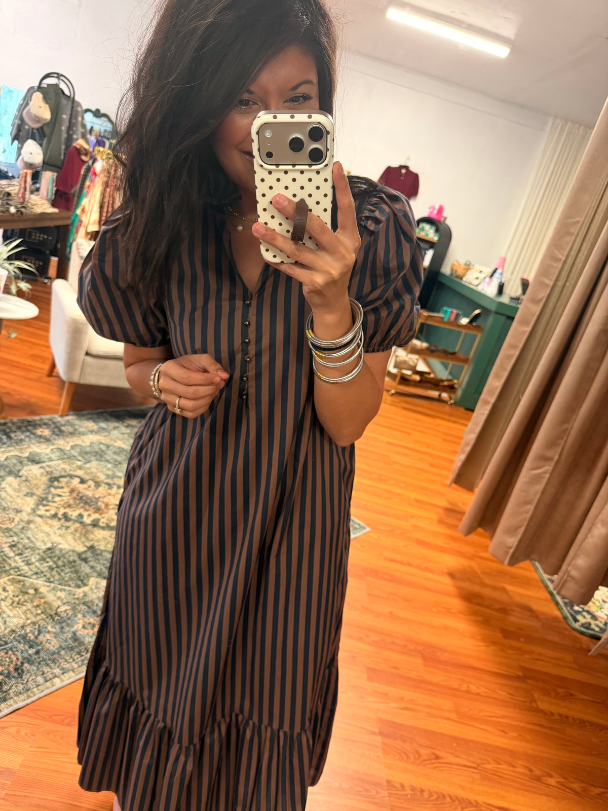 Autumn Avenue Midi Dress