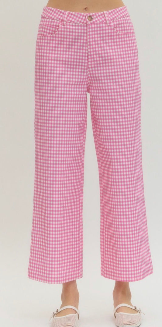 Petal Pop Gingham Pant