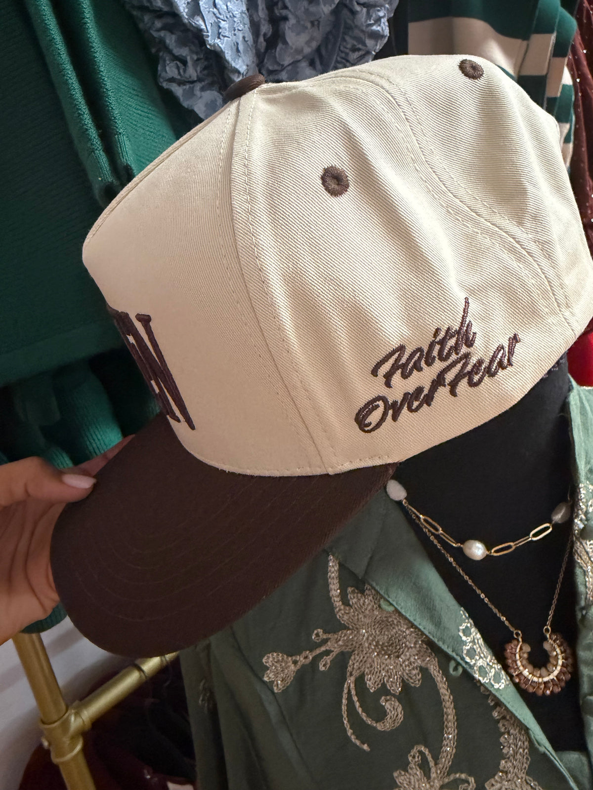 Amen- Faith over Fear Hat