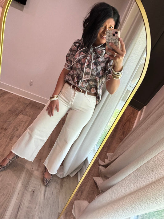 Wide leg Jean- Quieter