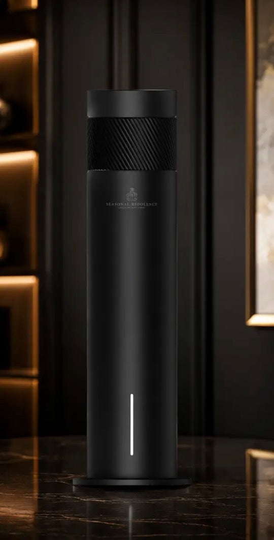 Luxury Tower Diffuser W/Remote •BLACK